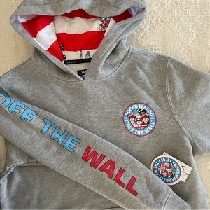 NEW MEDIUM (10/12) VANS OFF THE WALL WHERE’S WALDO? HOODIE